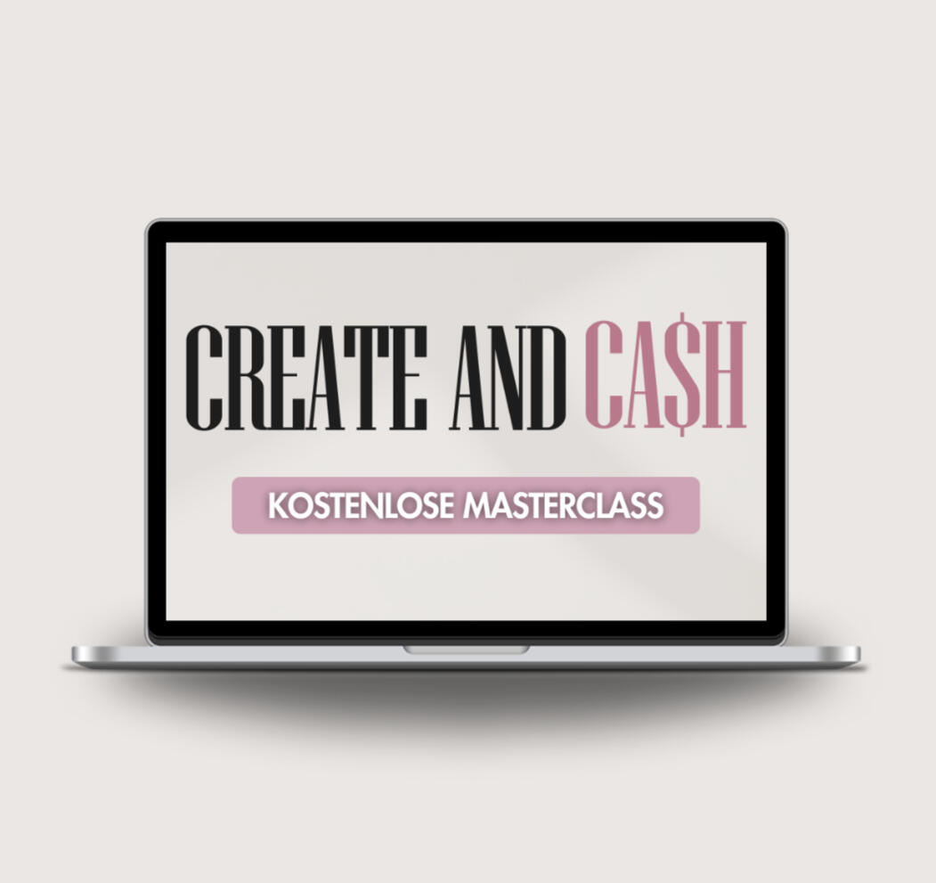 Create and CA$H - Kostenlose Masterclass